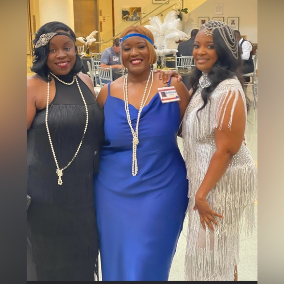 White Fringe Dress - Picture 5 of 8